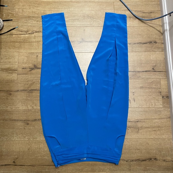 ASOS Pleat Front Harem Pants - Cobalt / new - Picture 1 of 6